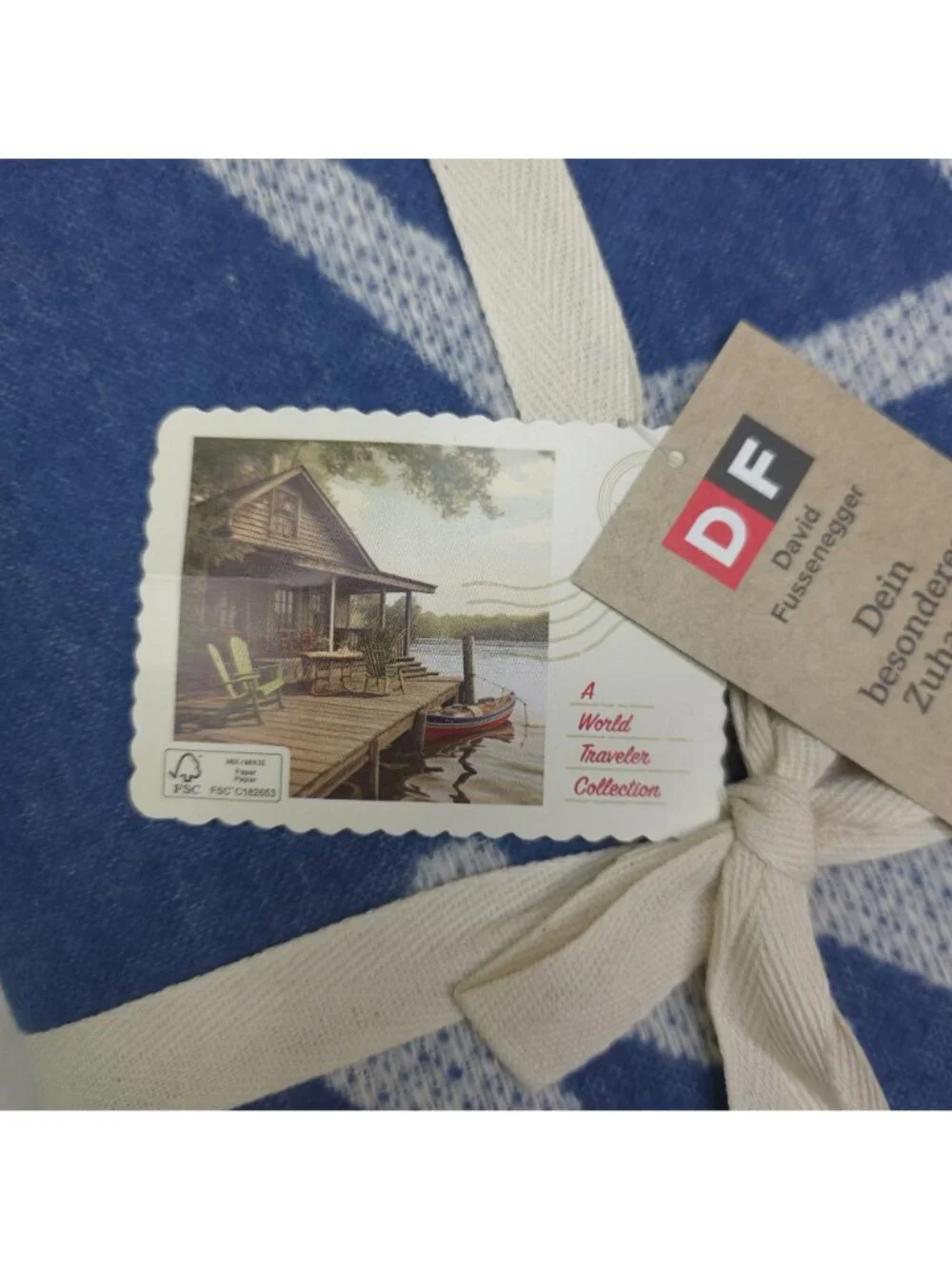 David Fussenegger World Traveler Lake Life Blanket 80